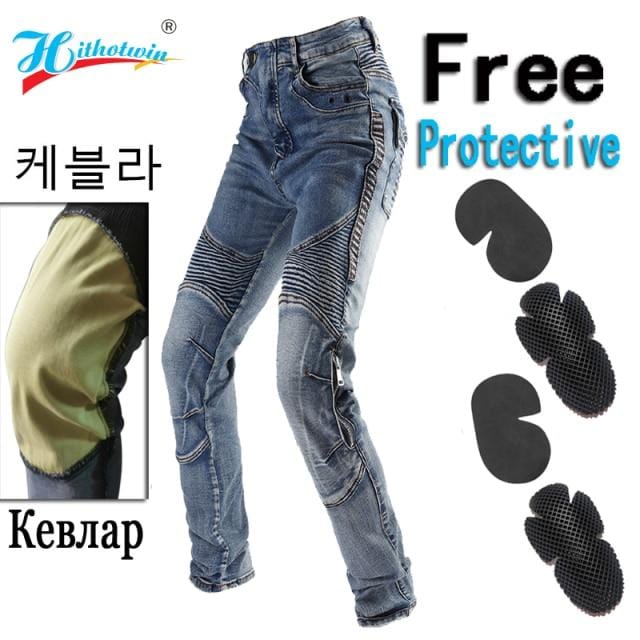 Men's Protective Motocross Riding Jeans