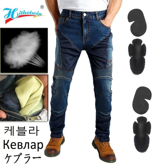 Men's Protective Motocross Riding Jeans