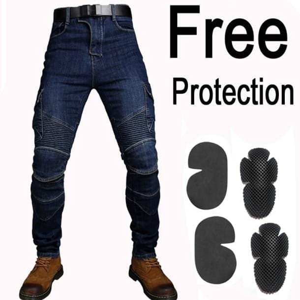 Men's Protective Motocross Riding Jeans