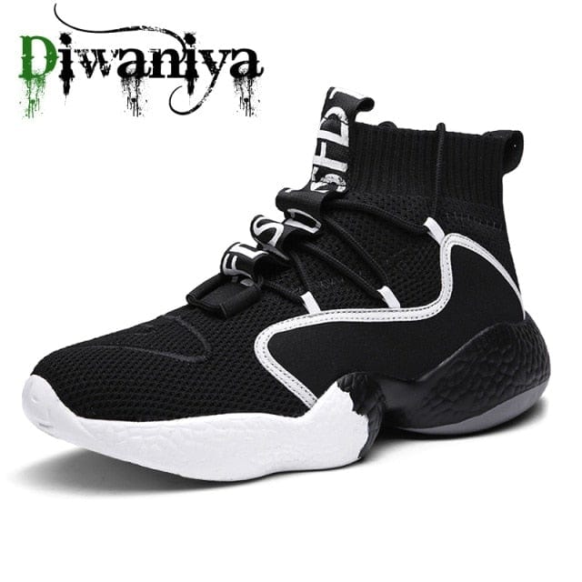 Men's High Top Basketball Sneakers Ankle Boots