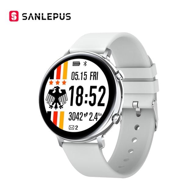 SANLEPUS ECG PPG Smart Watch With Dial Calls 2021 New Men Women Smartwatch Blood Pressure Monitor For Android Samsung Apple