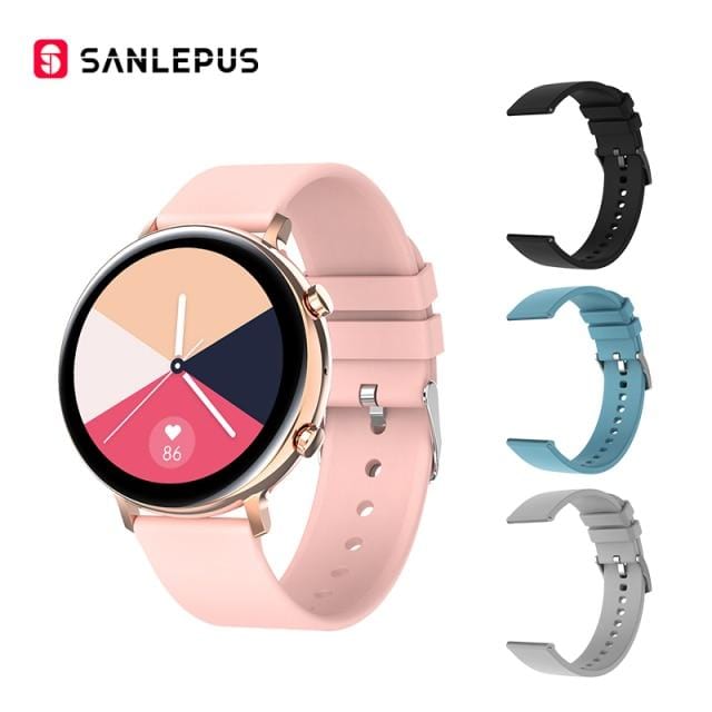 SANLEPUS ECG PPG Smart Watch With Dial Calls 2021 New Men Women Smartwatch Blood Pressure Monitor For Android Samsung Apple