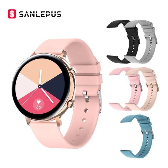 SANLEPUS ECG PPG Smart Watch With Dial Calls 2021 New Men Women Smartwatch Blood Pressure Monitor For Android Samsung Apple