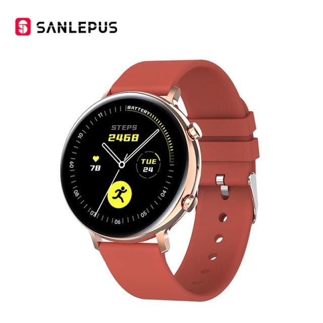 SANLEPUS 2021 Smart Watch Dial Calls Men Women Waterproof Smartwatch ECG PPG Fitness Bracelet Band For Android Apple Xiaomi
