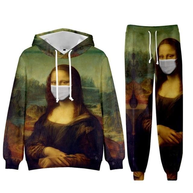 Men's Baroque Fleece Hoodie and Jogger Tracksuit