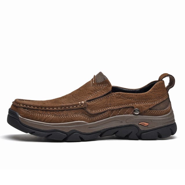 Men's Genuine Leather Casual Slip-On Outdoor Loafers