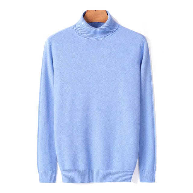 Men's Thick Turtleneck Casual Pullover Sweater