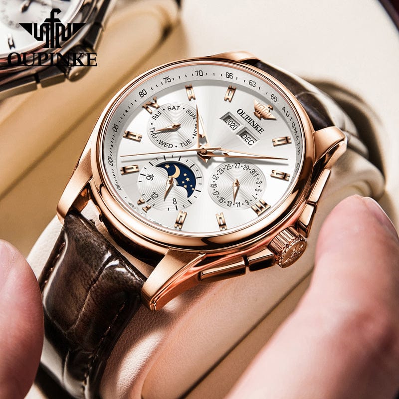 Men's Automatic Mechanical Sapphire Waterproof Watch